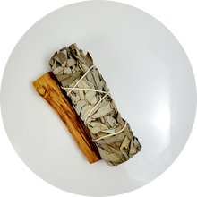 Load image into Gallery viewer, White Sage &amp; Palo Santo Kit
